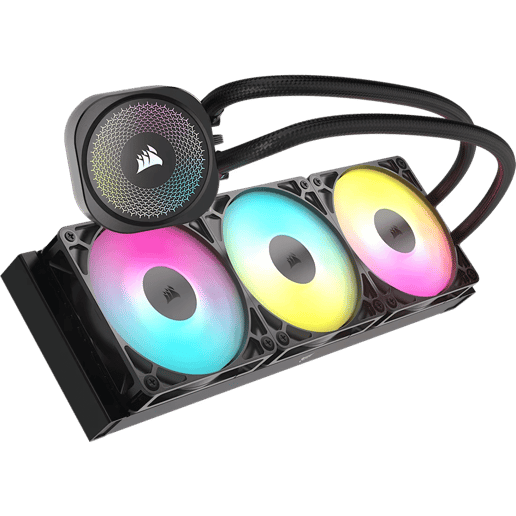 Corsair NAUTILUS 360 RS 360mm ARGB AiO Liquid CPU Cooler in Black